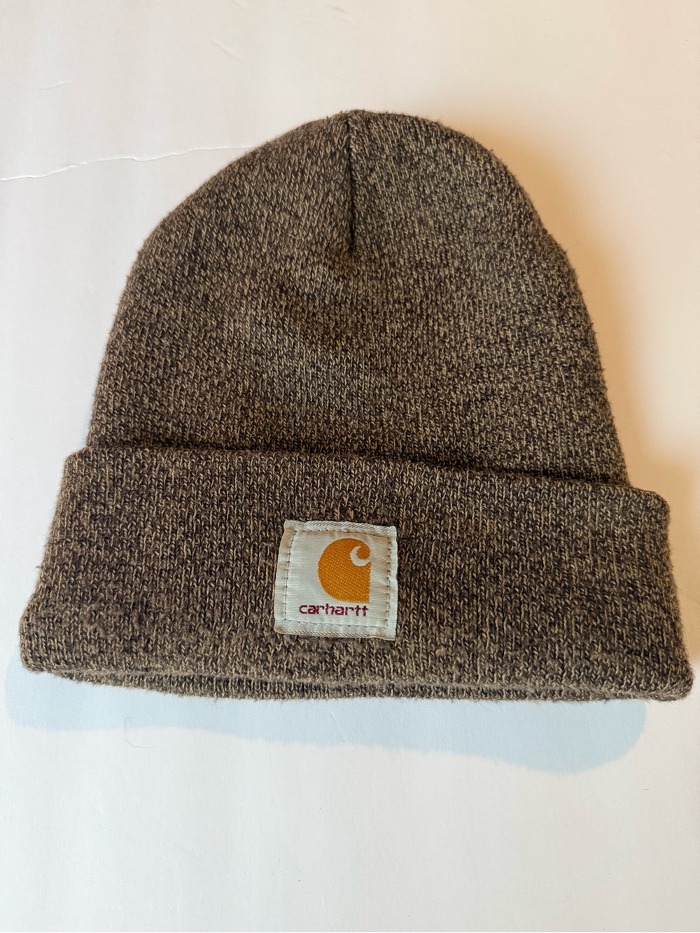 Carhartt Brown Heather Knit Beanie